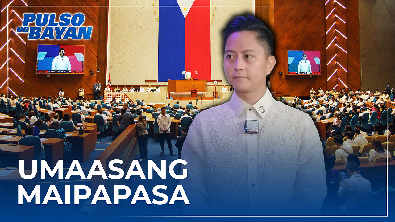 Rep. Sandro Marcos, umaasang maipapasa sa senado ngayong taon ang priority bills ni PBBM