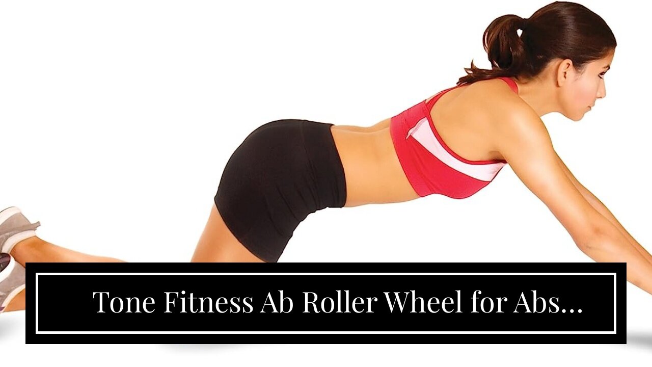 Tone Fitness Ab Roller Wheel for Abs Workout Ab Roller