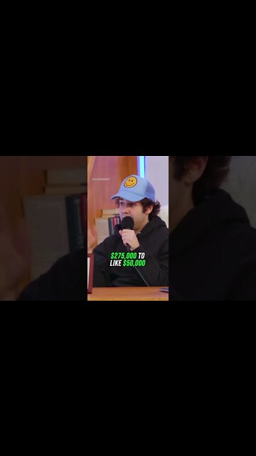 How David Dobrik Makes $275,000 a Month #shorts