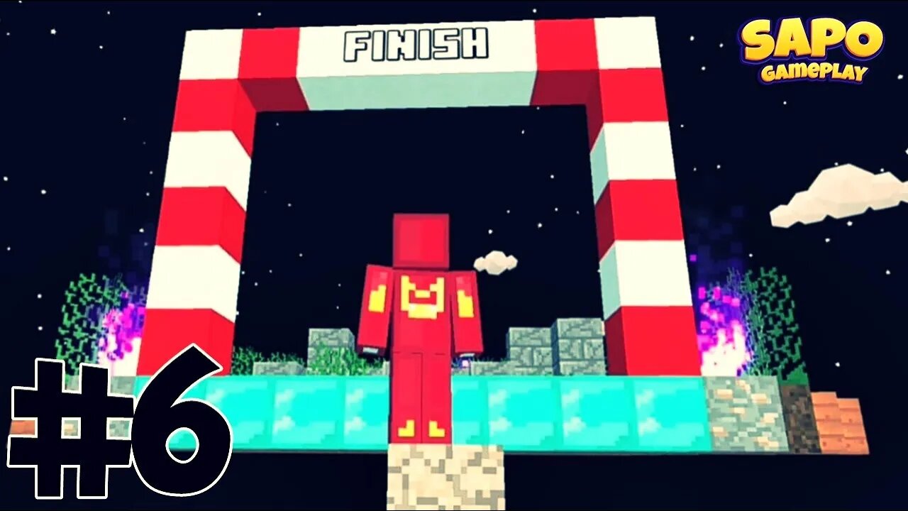 Craft Parkour: corrida de blocos 3D - Gameplay Part 6 LVL 14 (Android/IOS) SapoGamePlay - Jogos