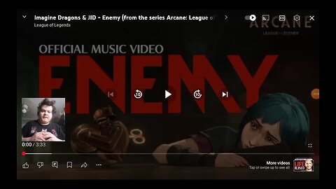 Reacting To Imagine Dragons & JID - Enemy (From The Series Arcane: League of Legends)