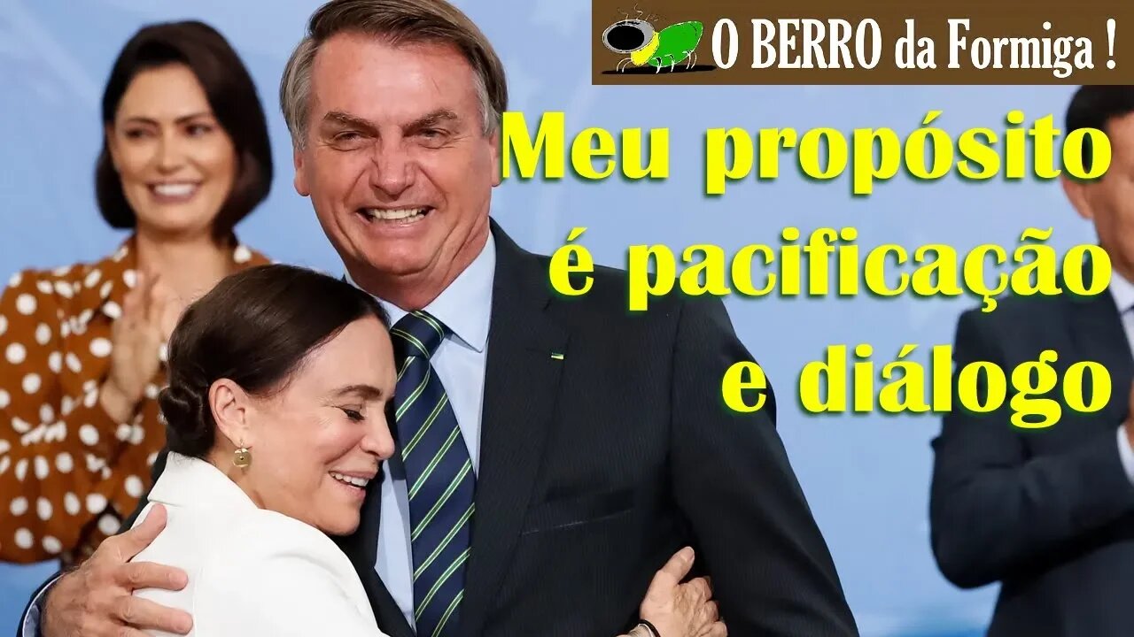 Bolsonaro dá posse à Regina Duarte na Secretária Especial de Cultura