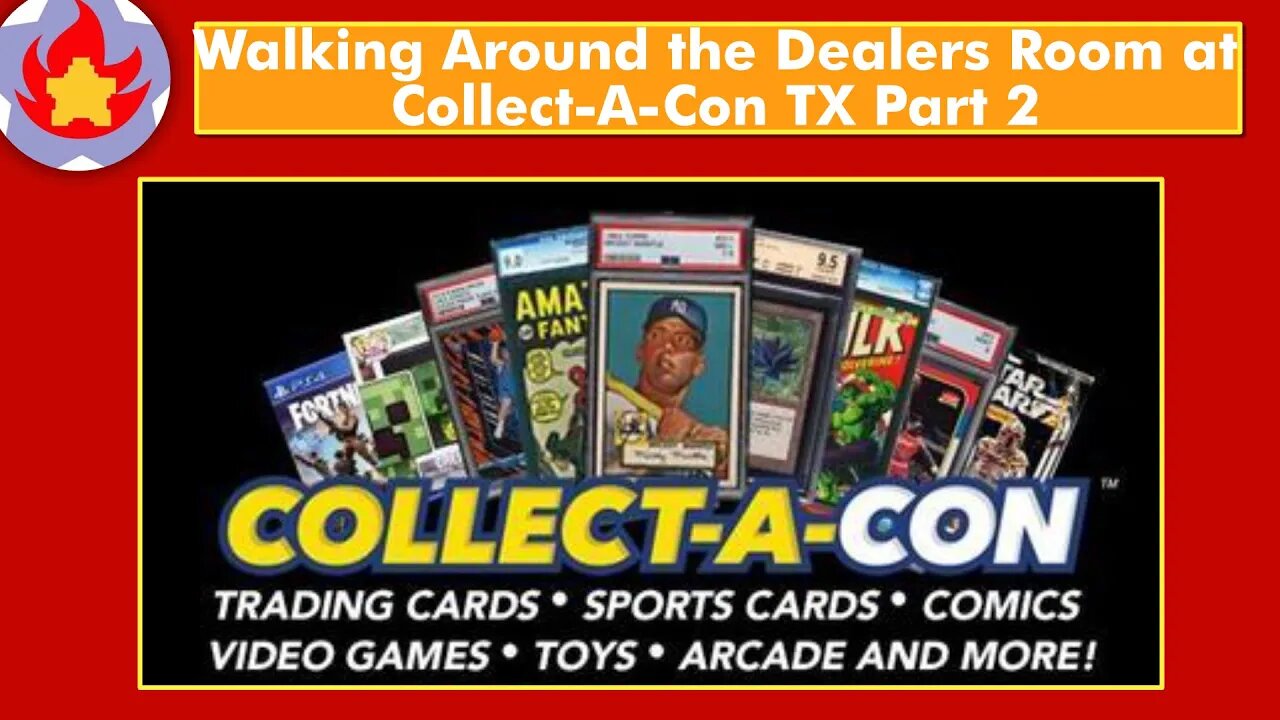 Walking Around the Dealers Room at Collect-A-Con TX (Part 2)