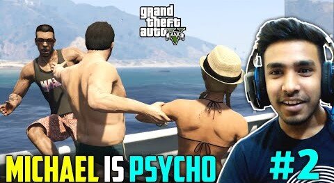 MICHAEL KILLED HIS DAUGHTER'S FRIENDS | GTA V GAMEPLAY #2 # ujjwalgamer #gaming #gta5 #technogamerz