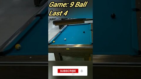 Last 4 #9ball #shorts