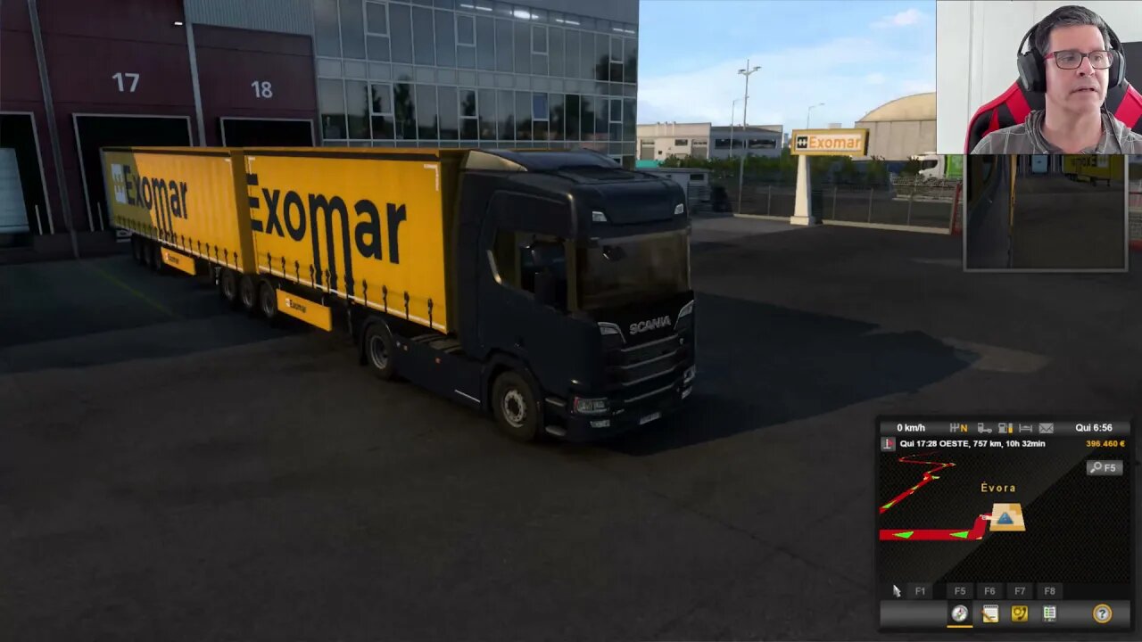 EURO TRUCK SIMULATOR 2 IBERIA DLC#11 32 TONELADAS DE TELHAS PARA VALÊNCIA