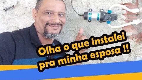 Comprei um lava jato para regar as plantas!!/Família Flima