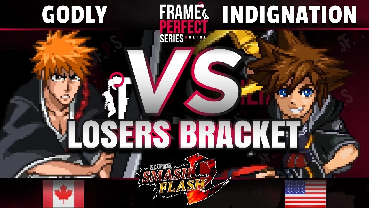 FPS6 Online - Godly (Ichigo) vs. Indignation (Sora) - SSF2 Losers Bracket