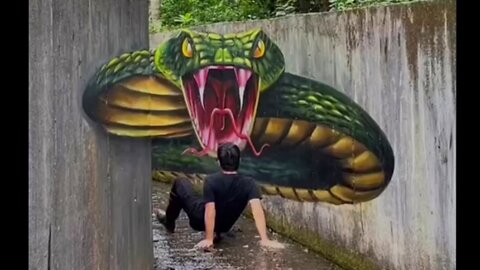 3D mural art 1 or 2