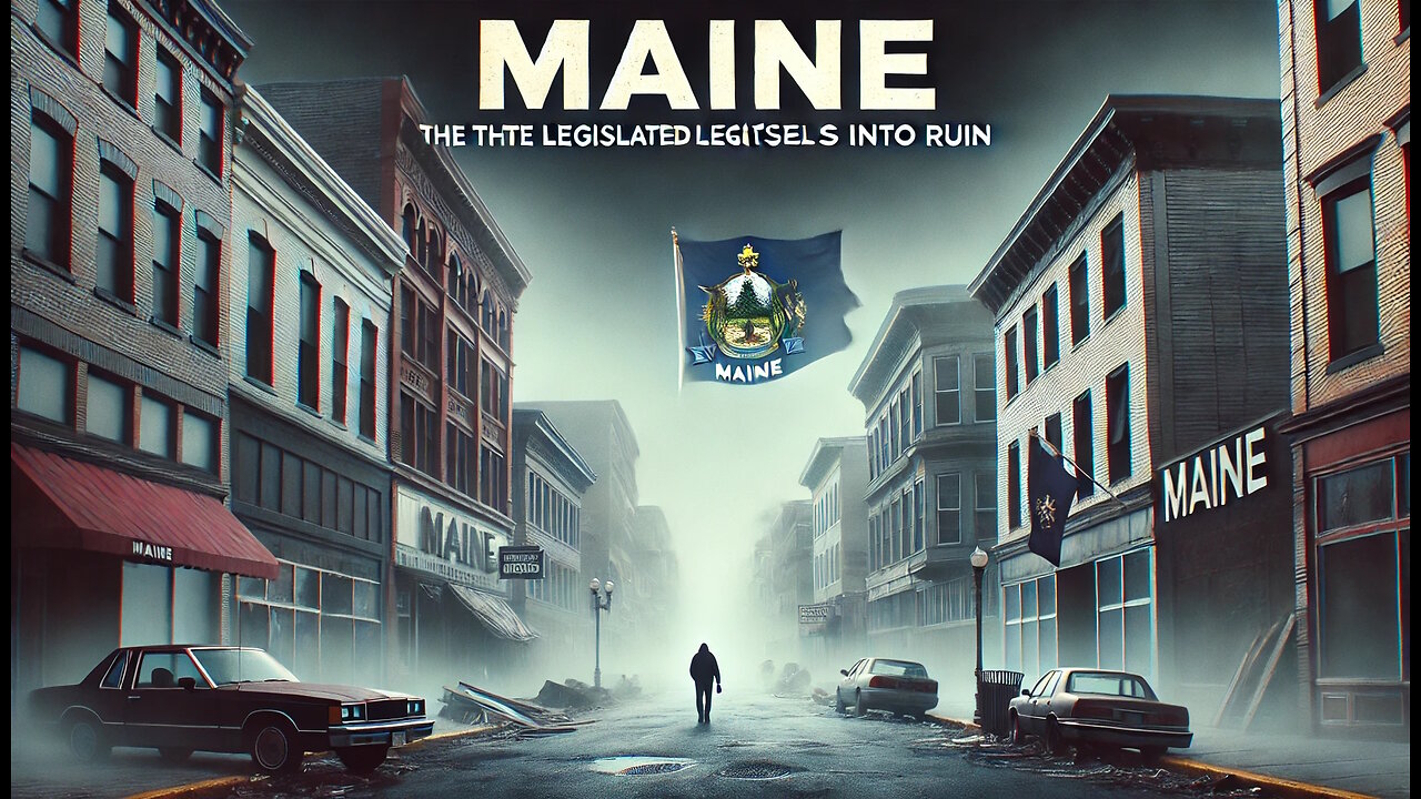 Maine The State That Legislated Itself Into Ruin