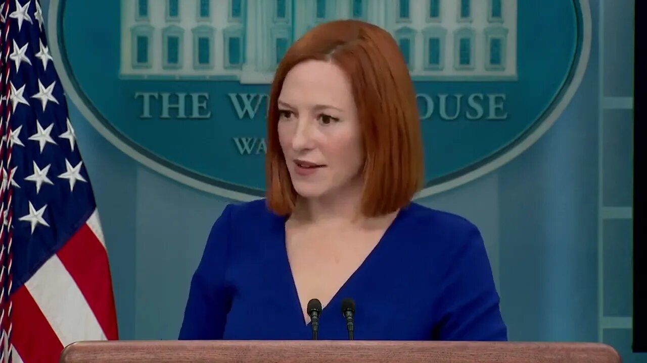 Psaki Pressed Over Ethics of Continuing as Press Secretary