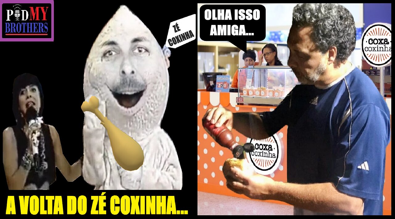 ELE NÃO LARGA AS COXINHAS...