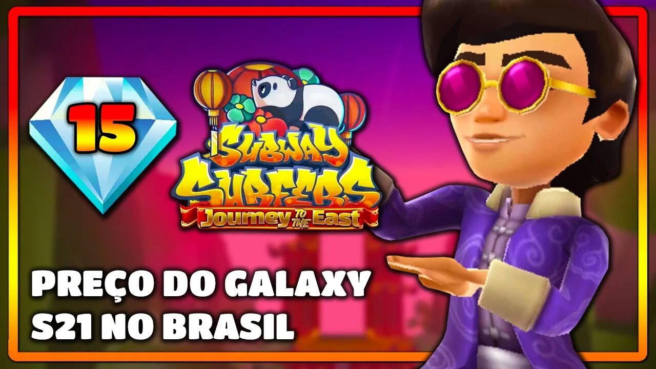 Subway Surfers Jornada para o Leste | Caçada Sazonal | Preço do Galaxy S21