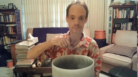 Cosmic Connection Moldavite Crystal Singing Bowl Sound Meditation - Jedi Shaman