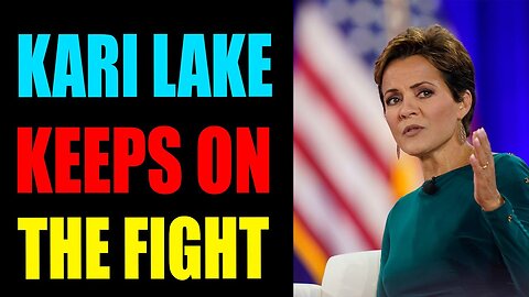 BREAKING NEWS! KARI LAKE KEEPS ON THE FIGHT: MARICOPA INVESTIGATED BY AZ AG!