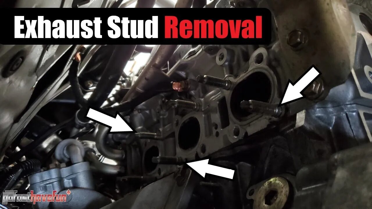 Exhaust Manifold Stud Removal VQ35DE (Nissan 350Z / Infiniti G35)| AnthonyJ350