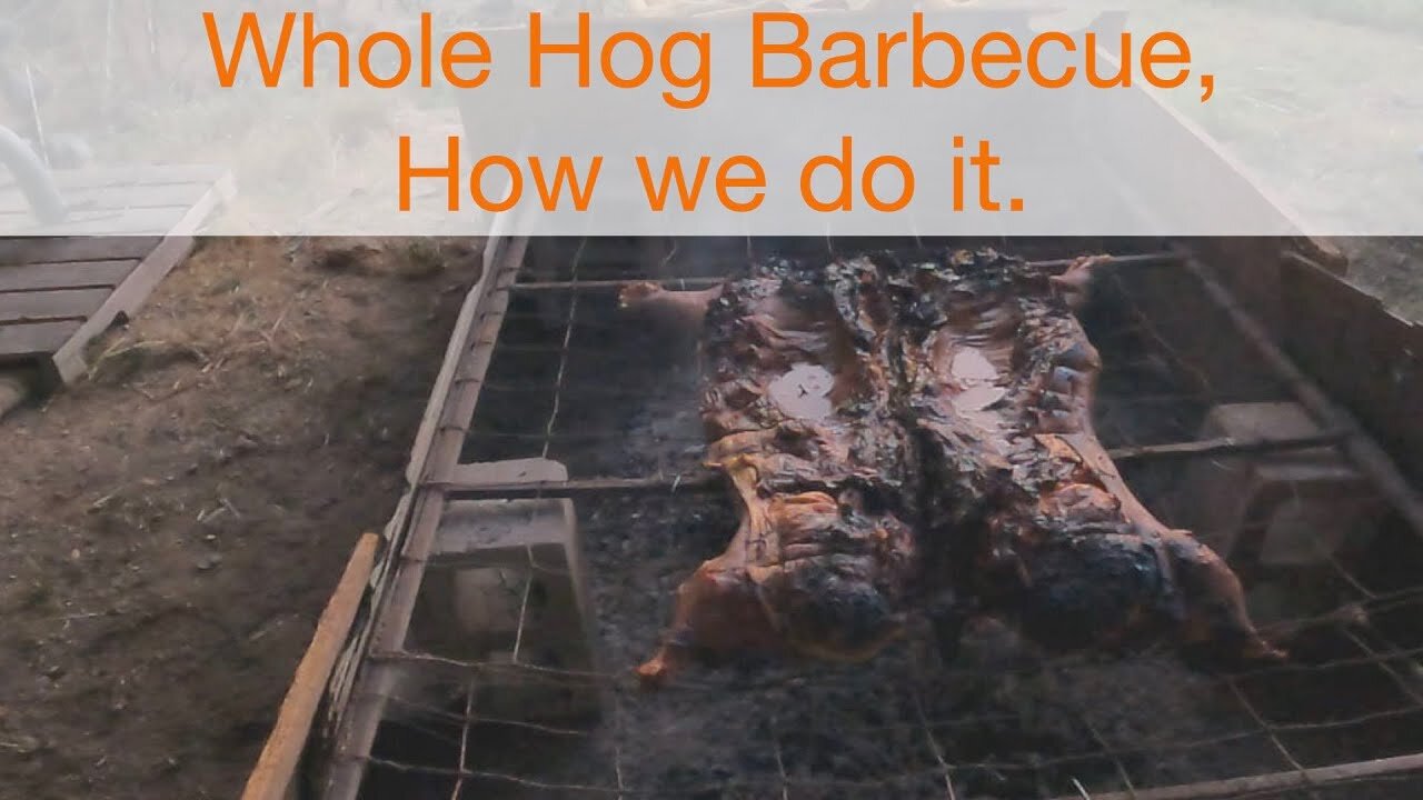 Whole Hog Barbecue, How we do it.