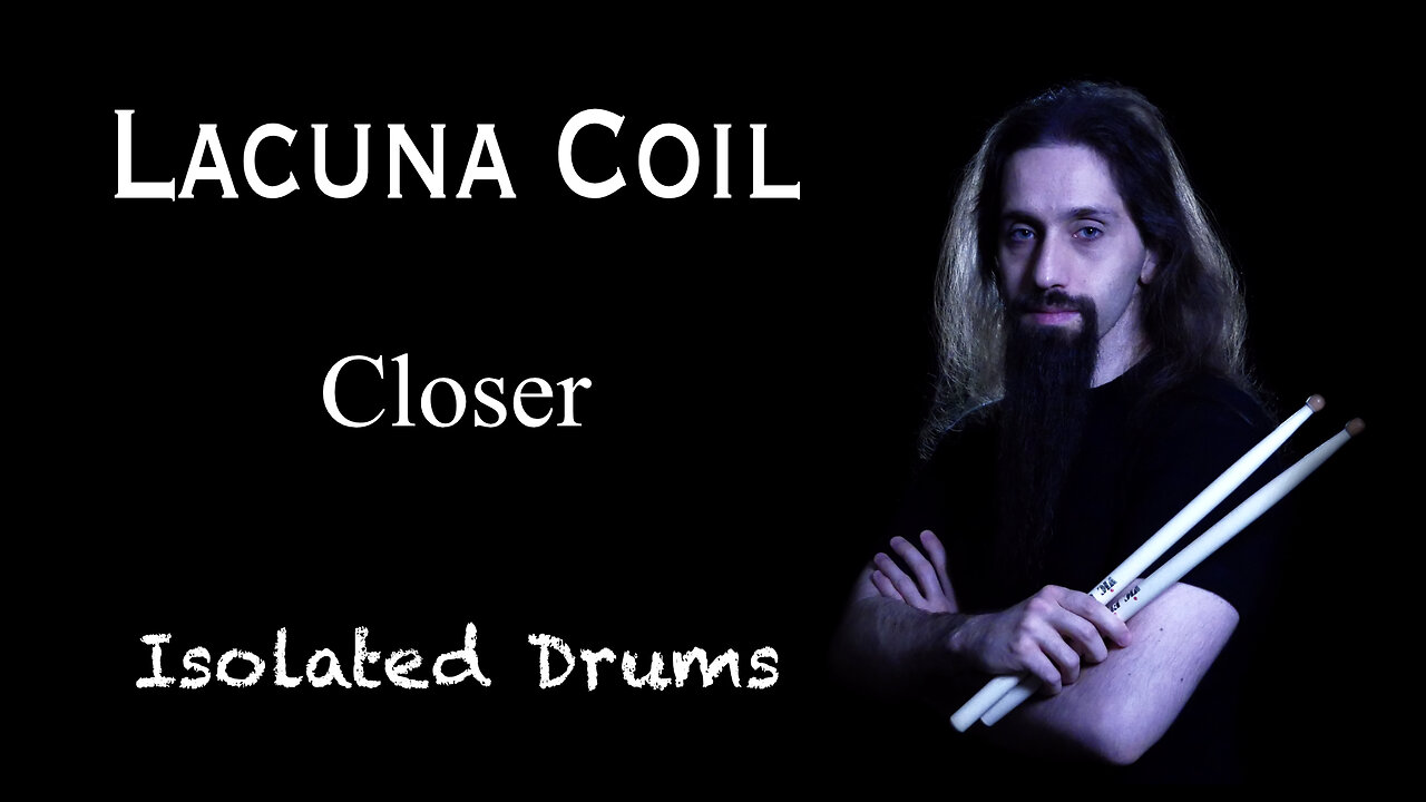 Lacuna Coil - Closer | Isolated Drums | Panos Geo