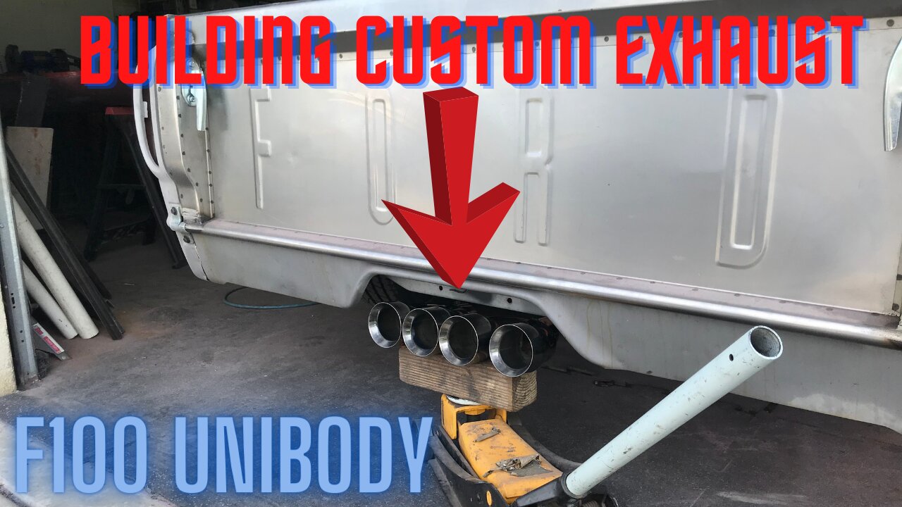 Ford F100 Unibody BUILDING THE EXHAUST