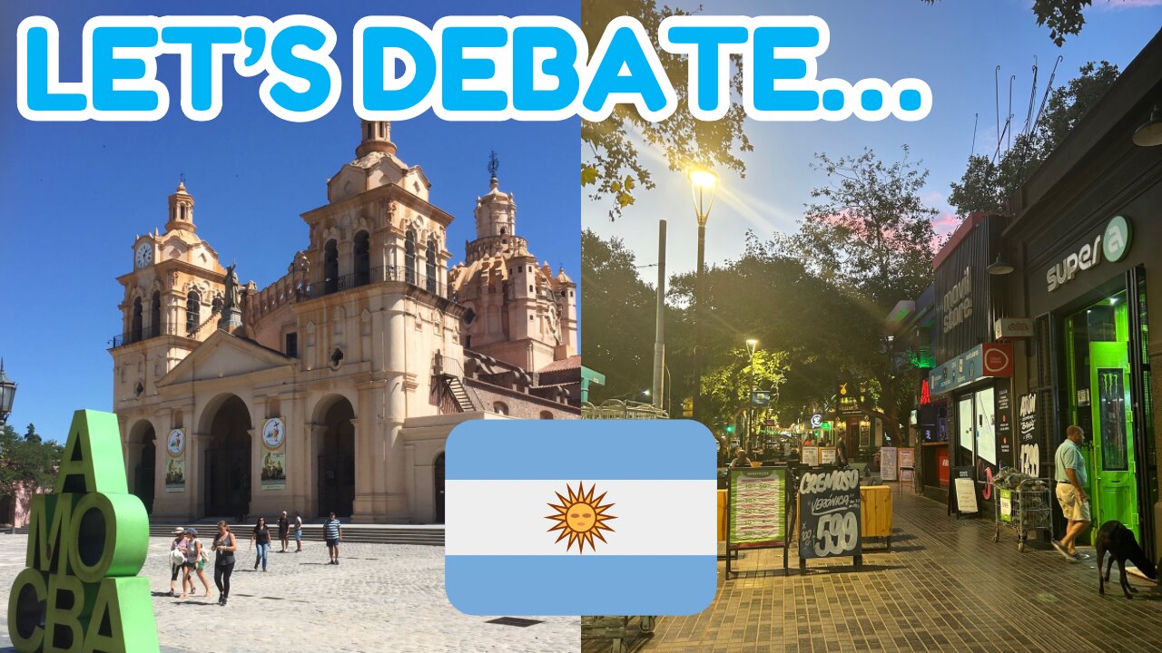 🇦🇷 Córdoba vs Mendoza - which Argentina city should YOU visit? 🤔