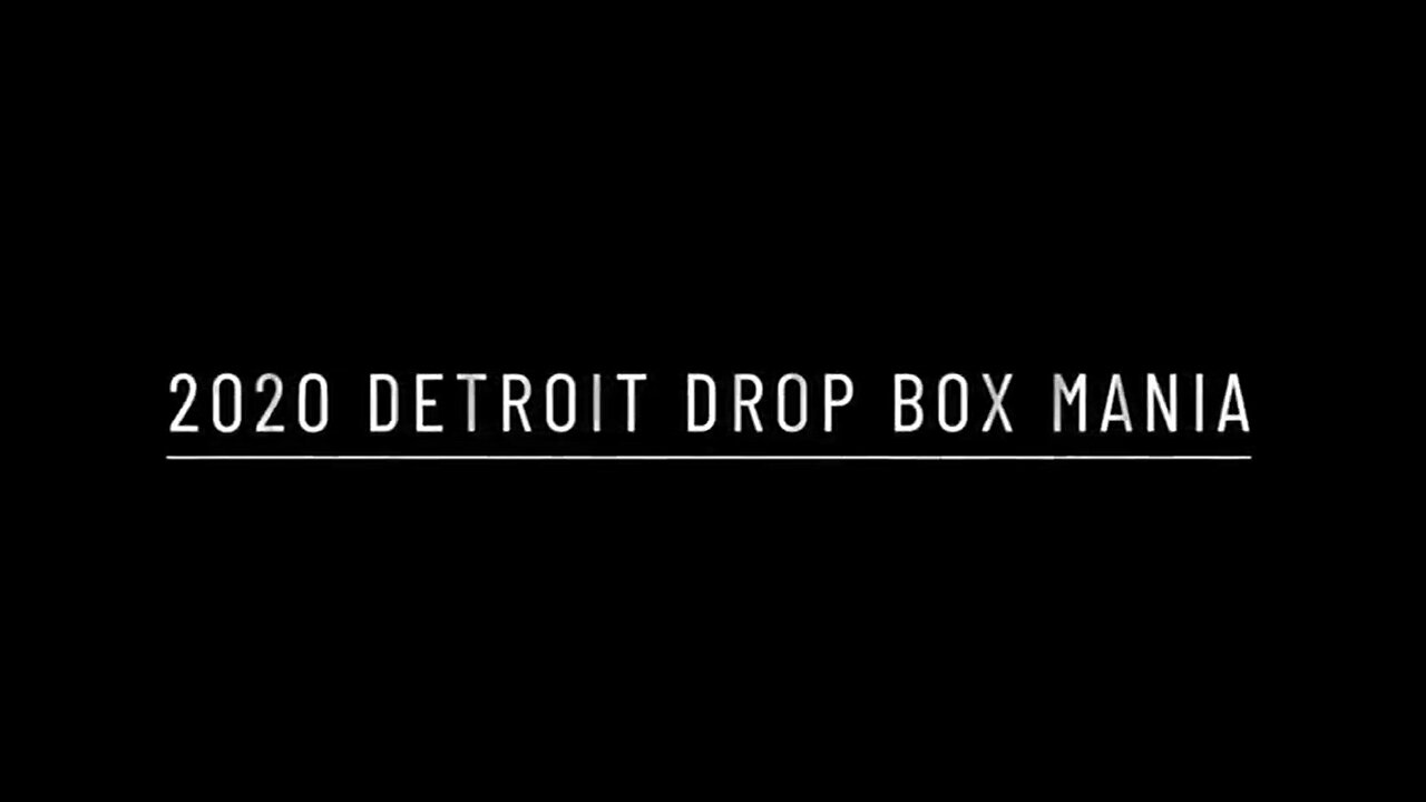 Newly Released Voter Fraud Video from Detroit - 9-7-22