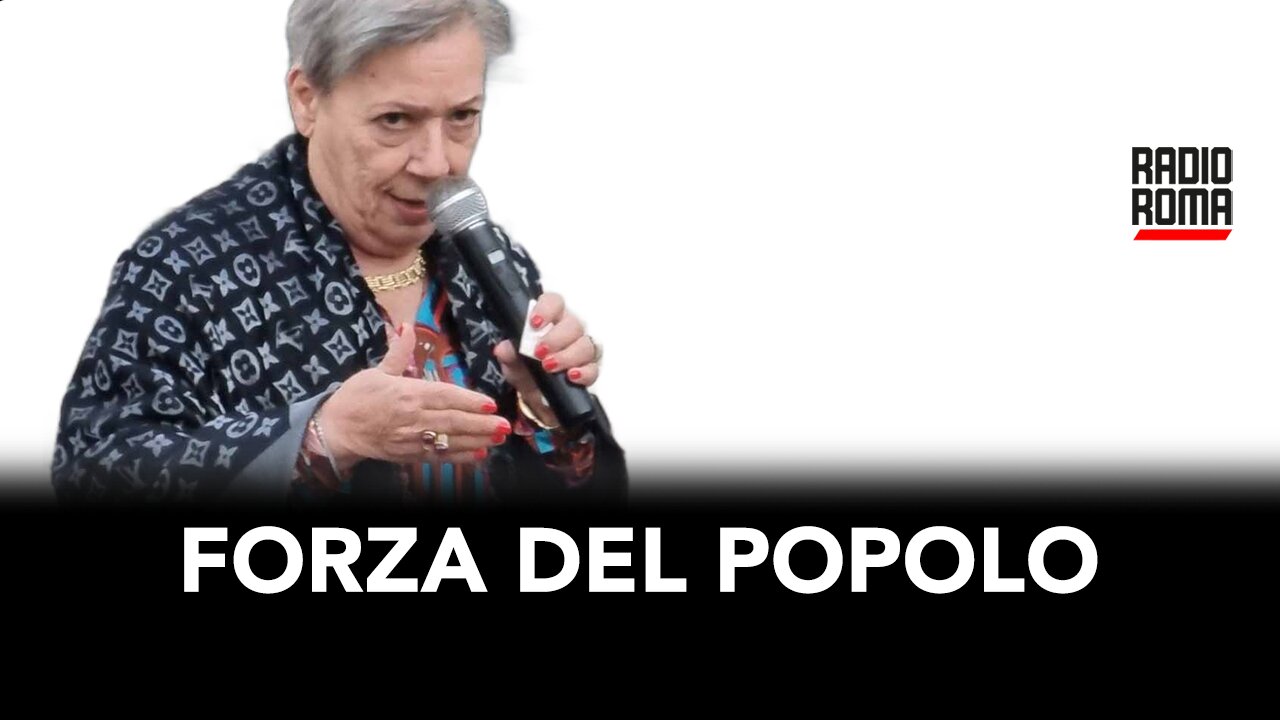 ORNELLA MARIANI FORNI E FORZA DEL POPOLO