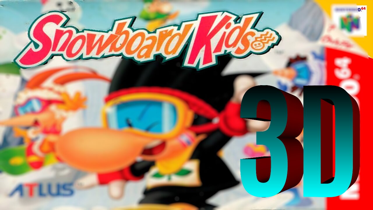 Snowboard Kids Longplay 3D