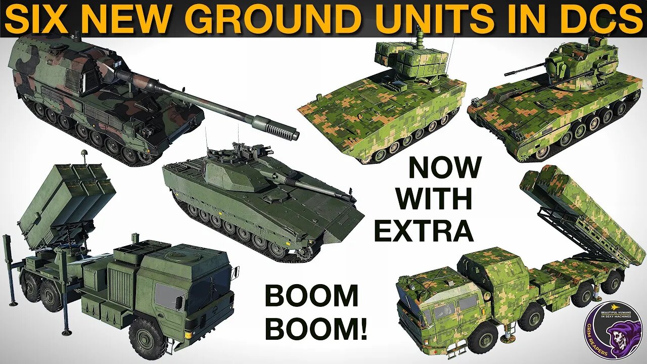 CJ-10, PGZ-09, PzH-2000, Strf-9040C, ZBD-04A-AT & NASAMS-IR: New DCS Assets From CH!