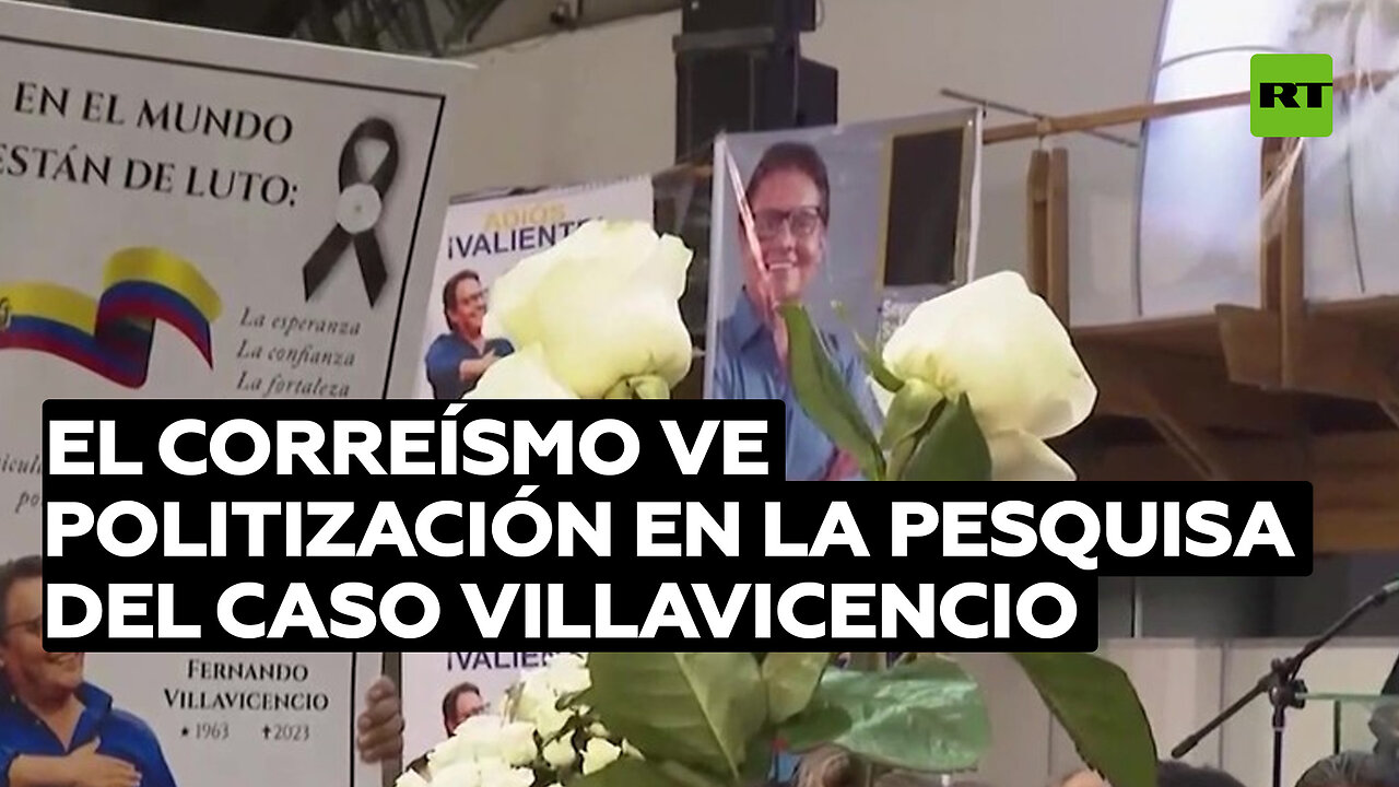 El correísmo ve politización en la pesquisa del caso Villavicencio en Ecuador