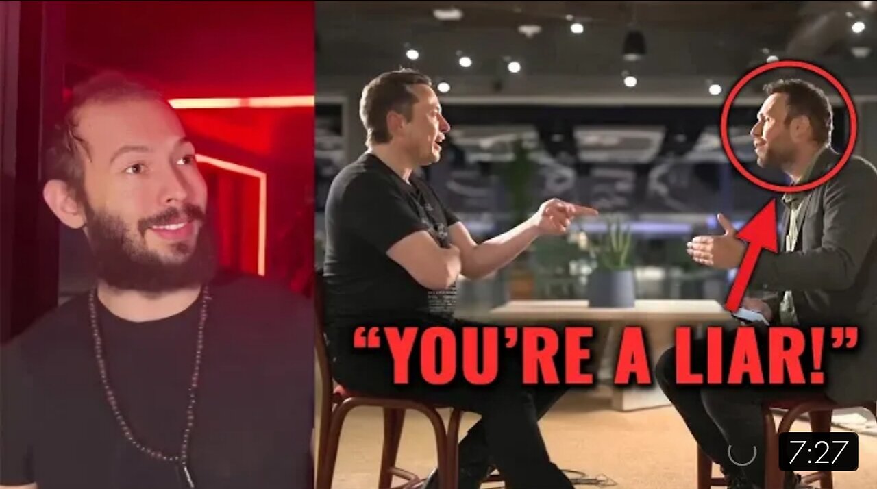 Elon Musk DEFENDS Andrew Tate Then DESTROYS Angry Journalist