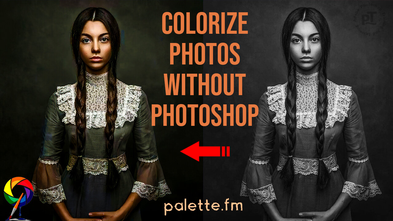 Colorize Black and White Photos without Photoshop