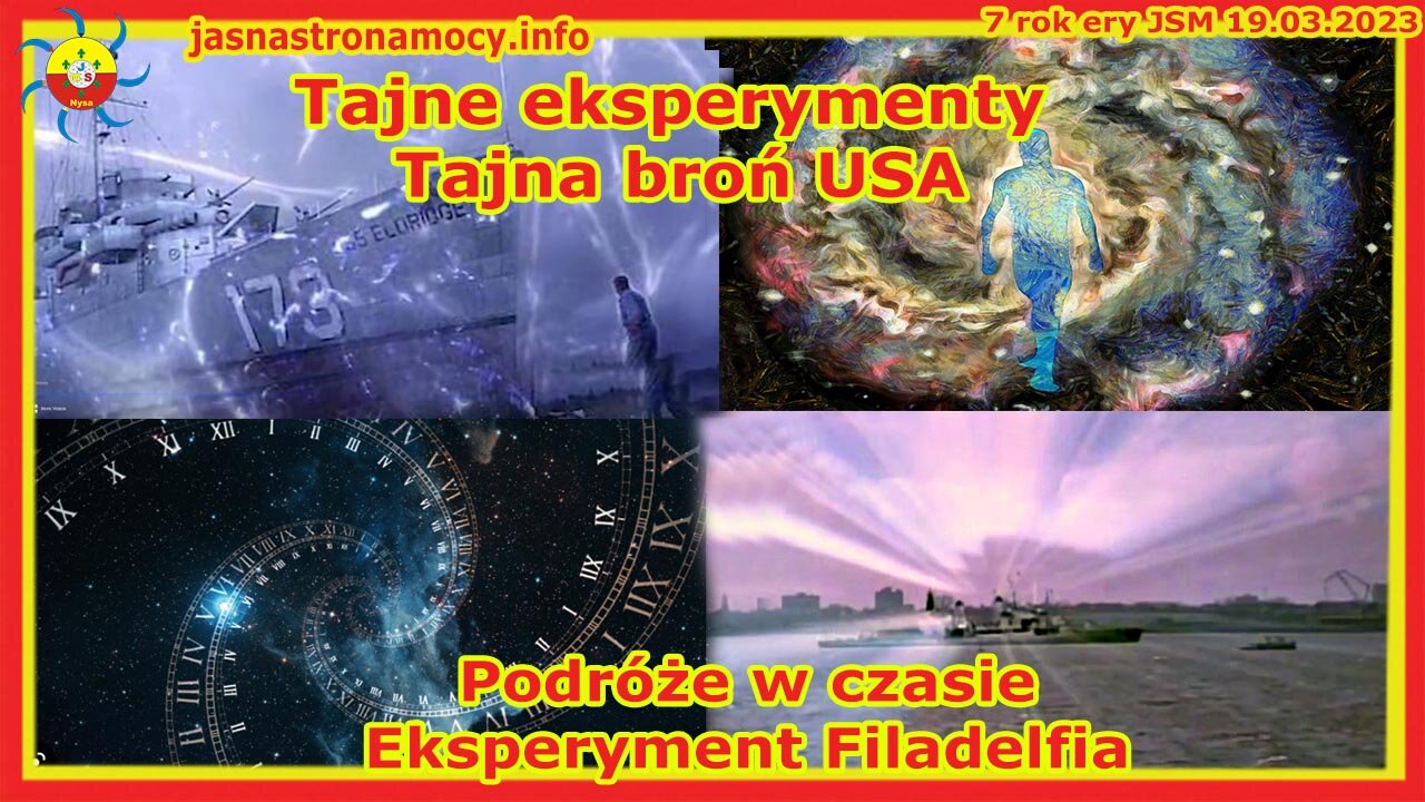 Tajne eksperymenty Tajna broń USA Podróże w czasie Eksperyment Filadelfia