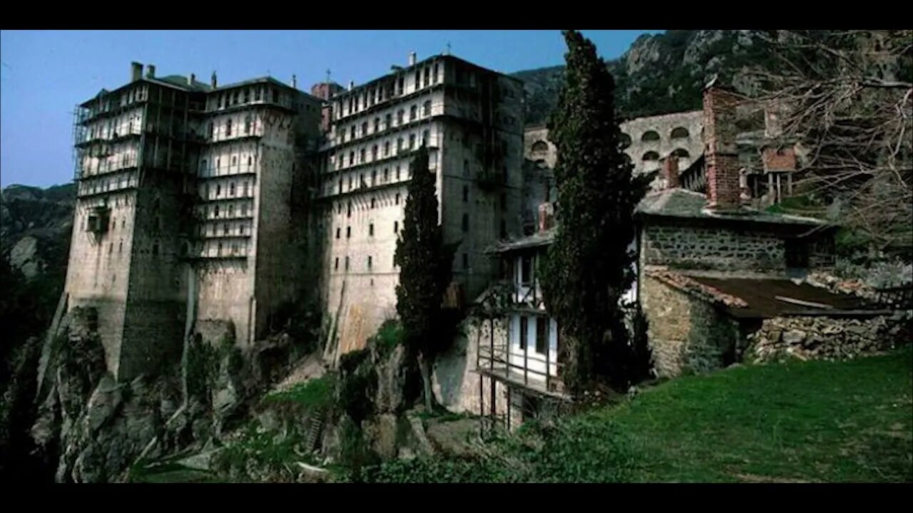 Agni Parthene Simonos Petras Monastery Monks Chant Αγνή Παρθένη Μονή Σίμωνος Πέτρας Μοναχοί Ψαλμός