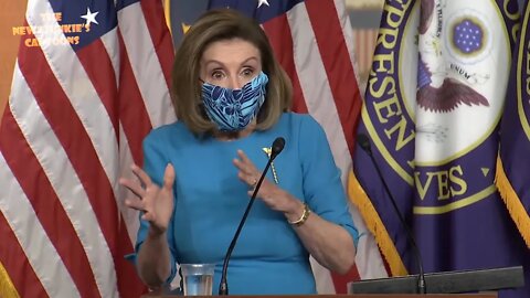 Another day, same old Pelosi's crazy hands.