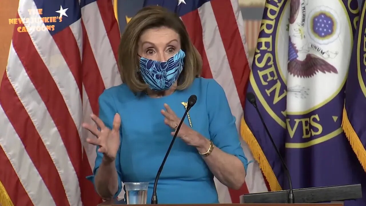 Another day, same old Pelosi's crazy hands.