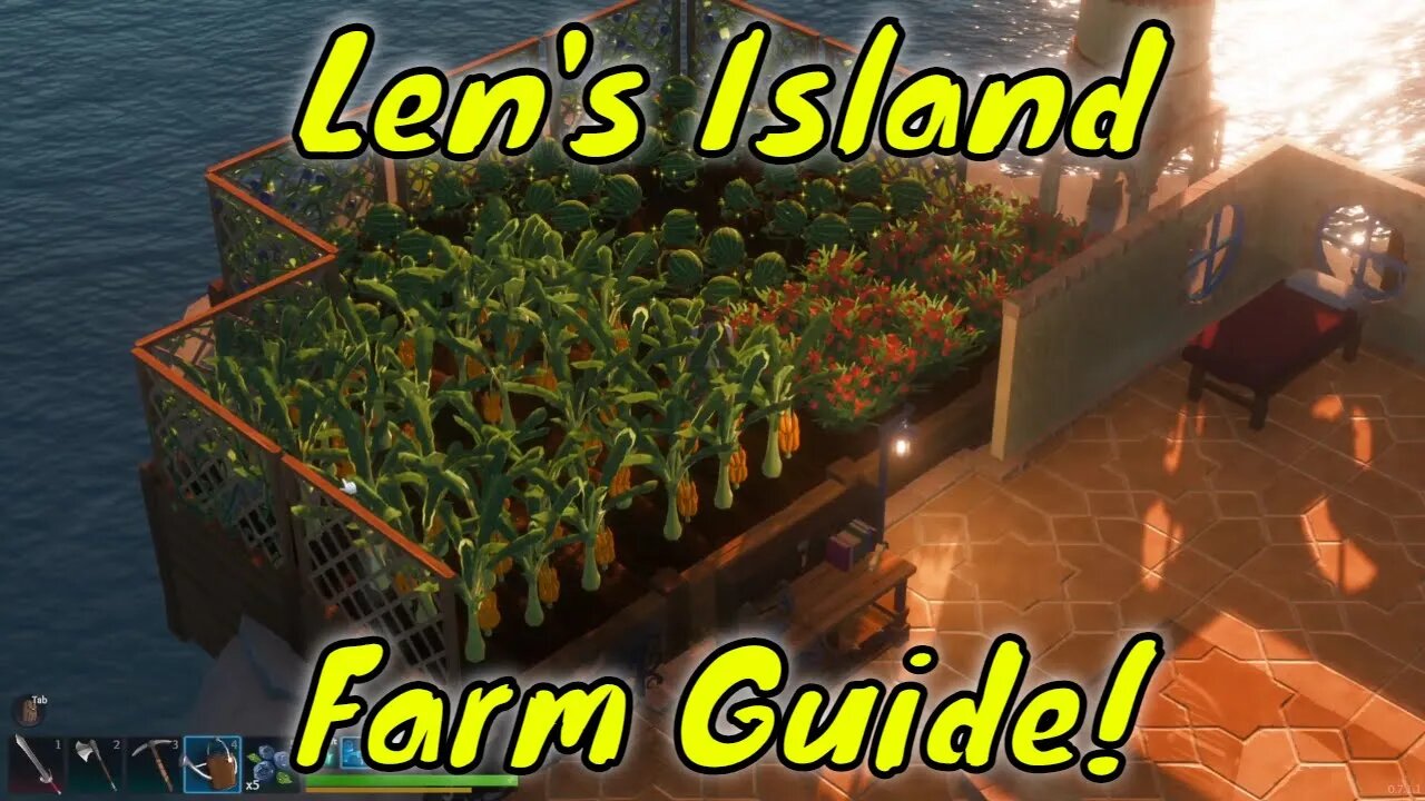 Lens Island How to Farm Basics