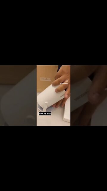 Projetor portátil. Link na Bio.