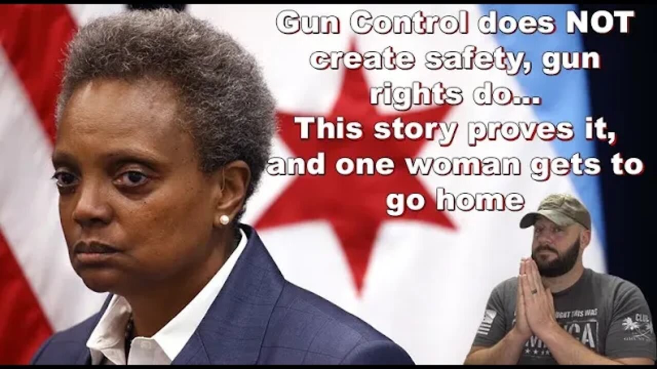 Chicago's Gun Control CANNOT protect anyone... Gun Rights let one woman go home, the other didn't...