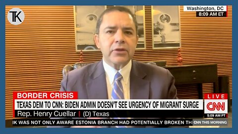 Dem Rep. Cuellar Calls out Biden for Refusing to Visit the Border: ‘Just Show Up’