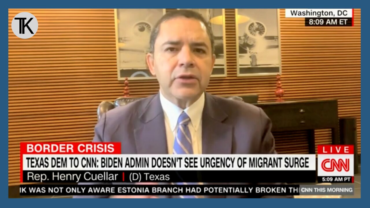 Dem Rep. Cuellar Calls out Biden for Refusing to Visit the Border: ‘Just Show Up’