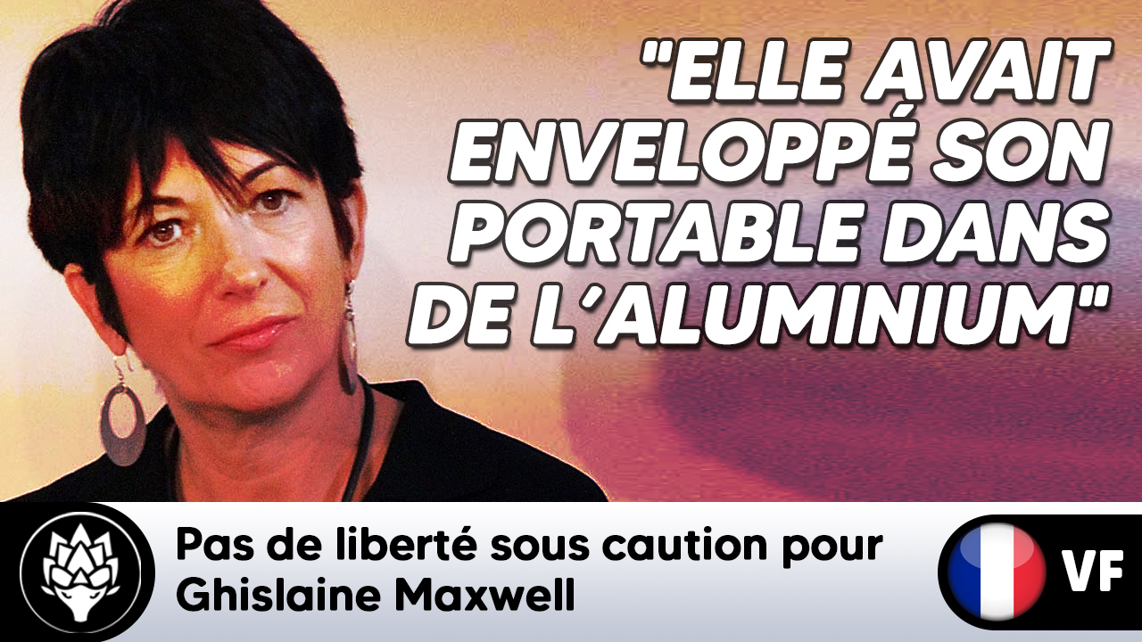 ⛔ Pas de liberté sous caution pour Ghislaine Maxwell dans l'affaire de trafic sexuel #JeffreyEpstein