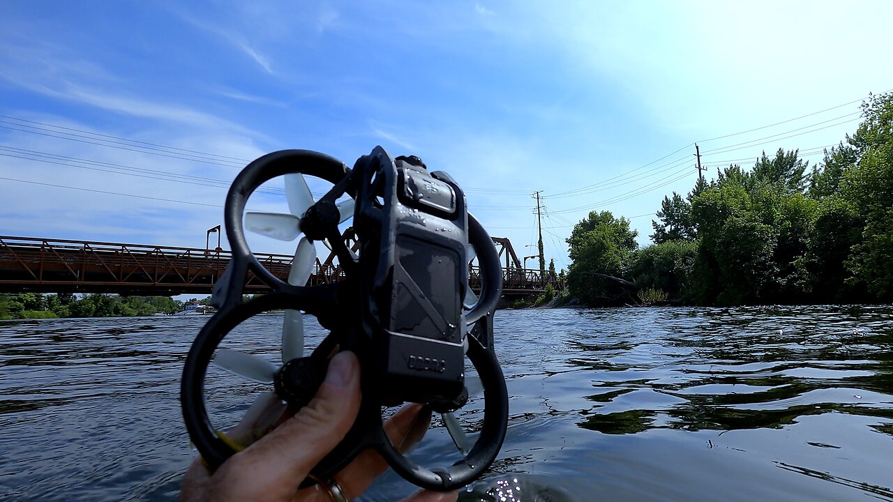 How to find your Avata drone when it sinks in a river