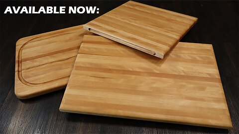 I've Got Some Handmade Wood Cutting Boards For Sale