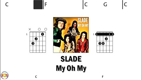 SLADE My Oh My - Guitar Chords & Lyrics HD