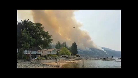 Sicamous Fire Near 2 Mile July 20 2021