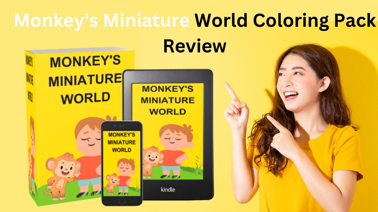 Monkey’s Miniature World Coloring Pack Review