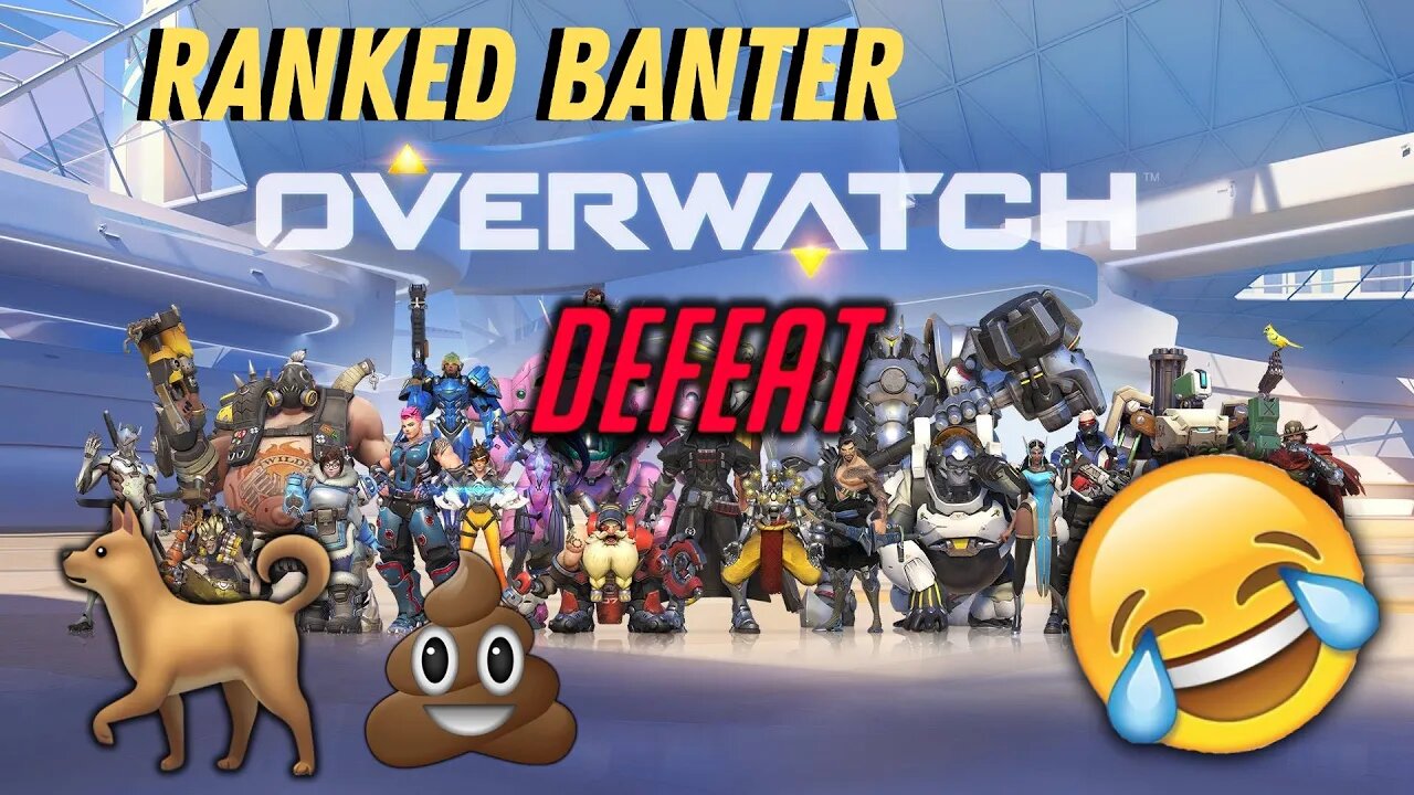 I AM DOG SH*T | Overwatch Ranked Shenanigans