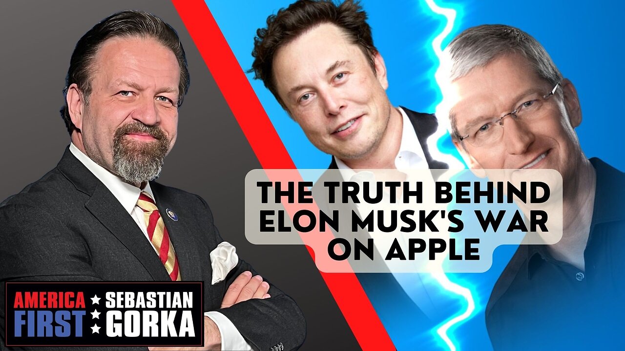 The Truth behind Elon Musk's War on Apple. Sean Davis with Sebastian Gorka on AMERICA First