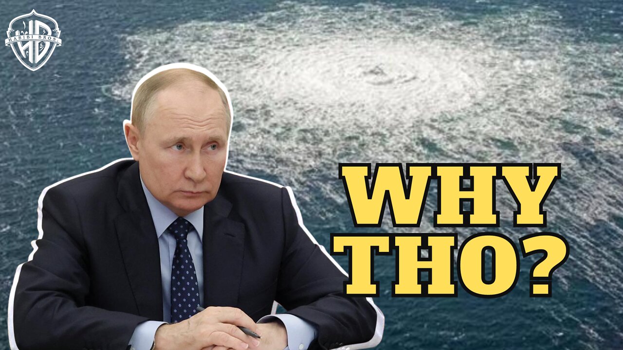 Putin destroyed his OWN pipeline?