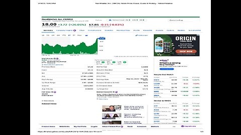 TECN.TV / A New CANSLIM Day: NRDS +26.05% and SKYT +12.30%